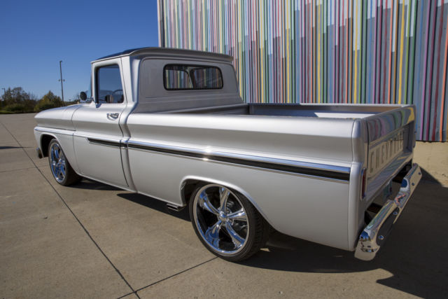 1963 Silver Chevrolet C-10 Standard Cab Pickup