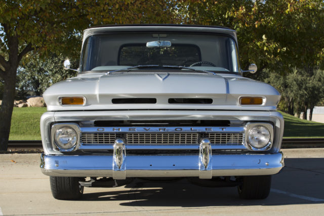 1963 Silver Chevrolet C-10 Standard Cab Pickup