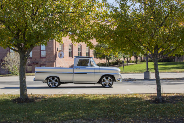 1963 Silver Chevrolet C-10 Standard Cab Pickup
