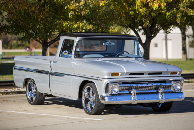 1963 Silver Chevrolet C-10 Standard Cab Pickup