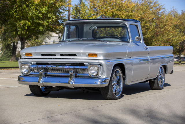 1963 Silver Chevrolet C-10 Standard Cab Pickup