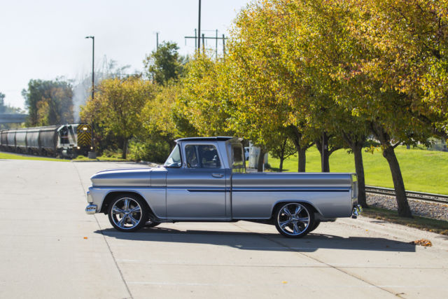 1963 Silver Chevrolet C-10 Standard Cab Pickup