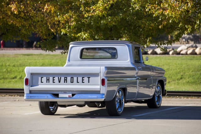 1963 Silver Chevrolet C-10 Standard Cab Pickup