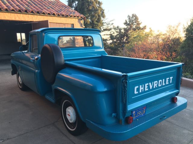 1963 Blue Chevrolet C-10 Standard Cab Pickup