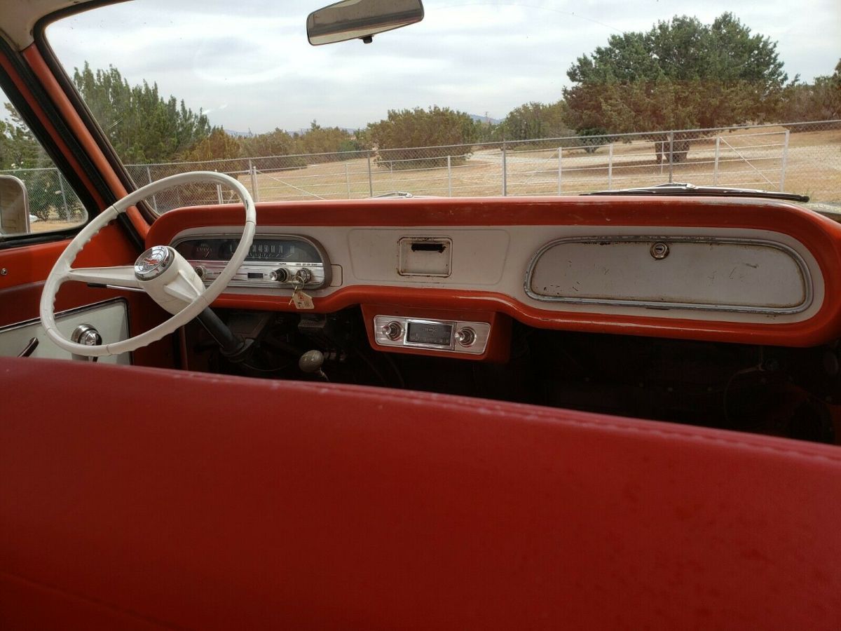 1963 White Chevrolet Corvair Van