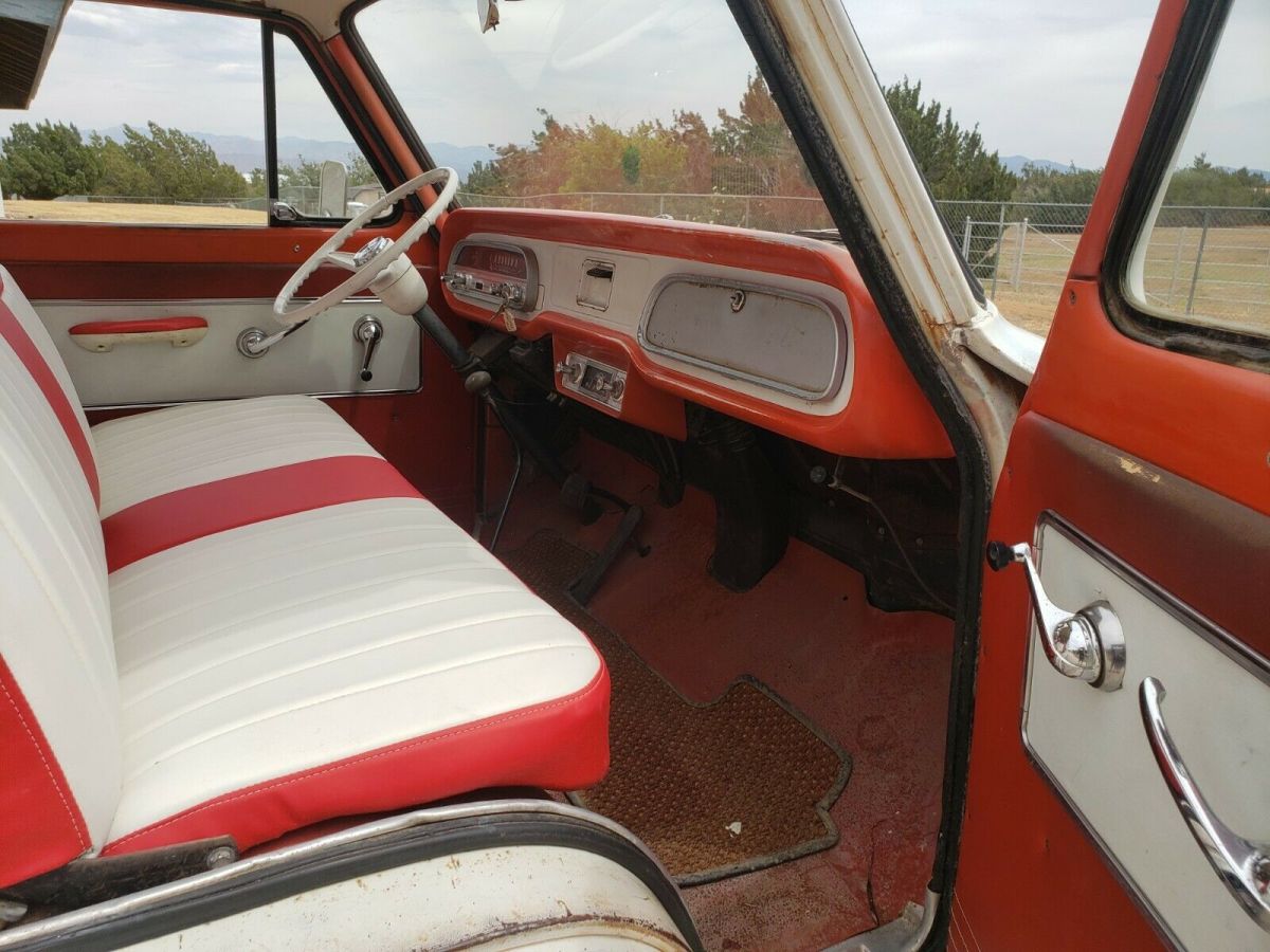 1963 White Chevrolet Corvair Van