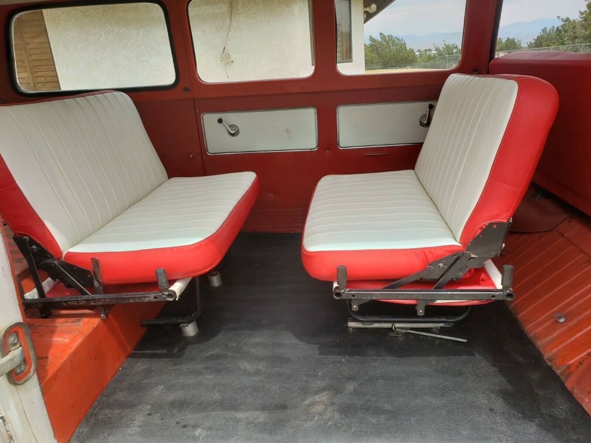 1963 White Chevrolet Corvair Van