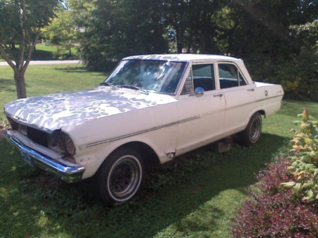 1963 Black Chevrolet Nova Coupe