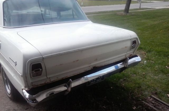 1963 Black Chevrolet Nova Coupe