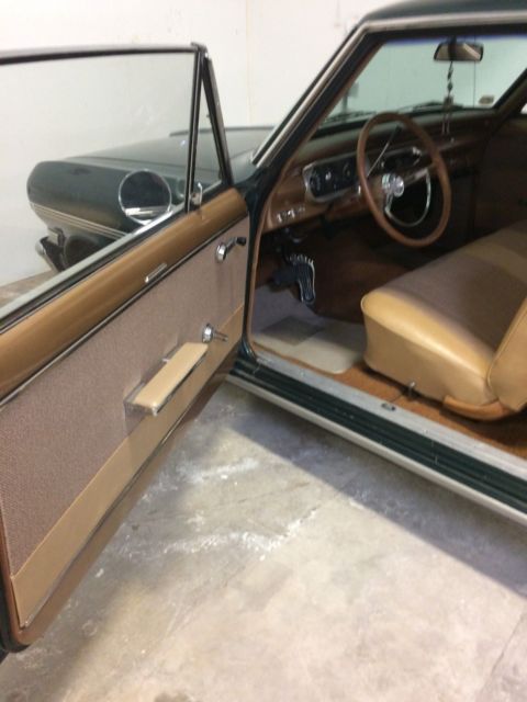 1963 Green Chevrolet Nova Coupe