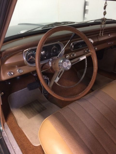1963 Green Chevrolet Nova Coupe