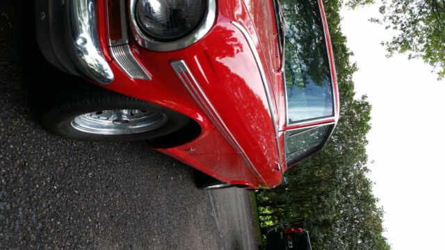 1963 Red Chevrolet Nova 2 Door Hard top