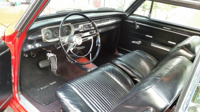 1963 Red Chevrolet Nova 2 Door Hard top