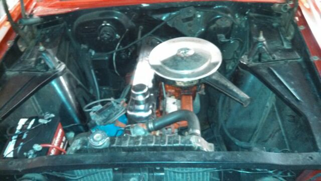 1963 Red Chevrolet Nova 2 Door Hard top