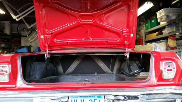 1963 Red Chevrolet Nova 2 Door Hard top