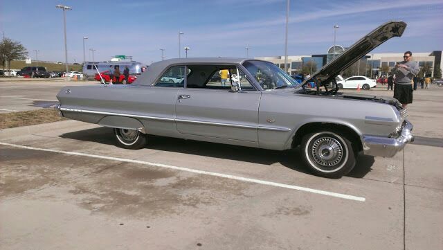 1963 Gray Chevrolet Impala Coupe