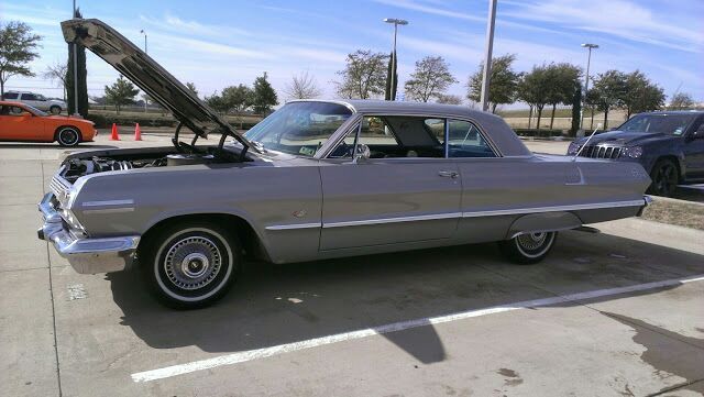 1963 Gray Chevrolet Impala Coupe