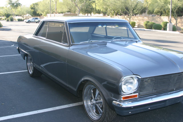 1963 Gray Chevrolet Nova Sedan