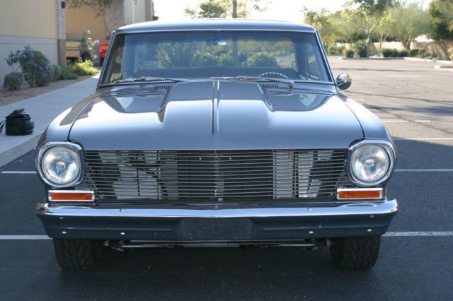 1963 Gray Chevrolet Nova Sedan
