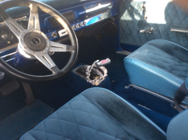 1963 Blue Chevrolet Nova Coupe