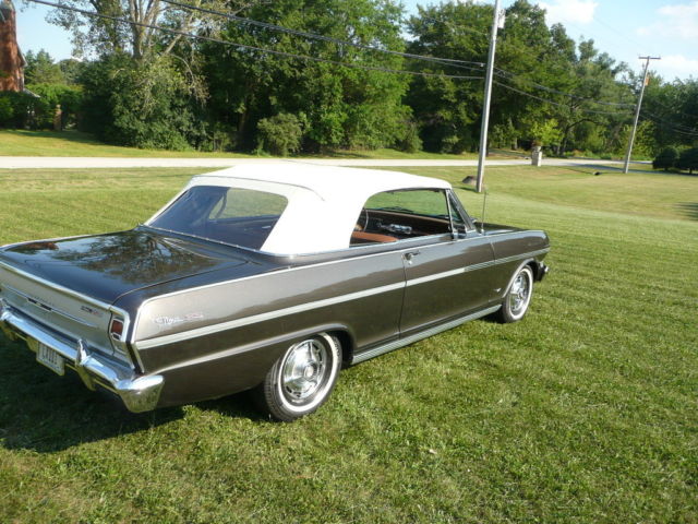 1963 Brown Chevrolet Nova Convertible
