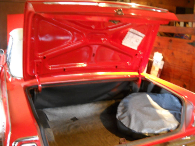 1963 Red Chevrolet Nova Convertible