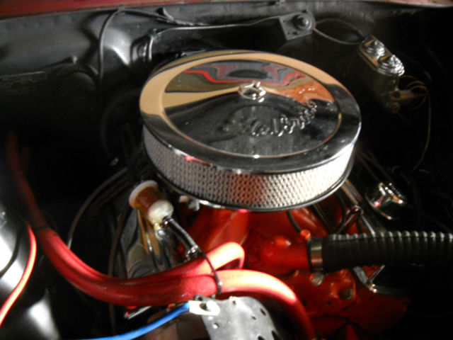 1963 Red Chevrolet Nova Convertible