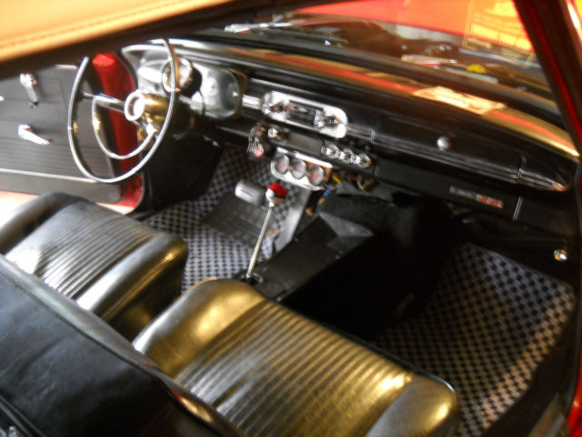 1963 Red Chevrolet Nova Convertible