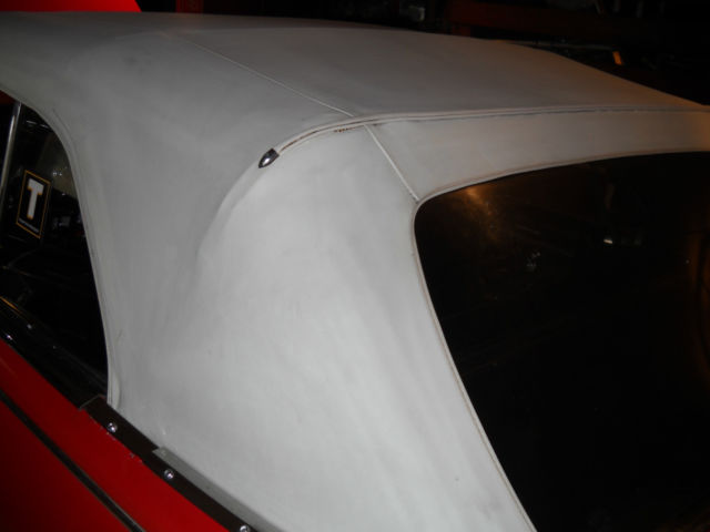 1963 Red Chevrolet Nova Convertible