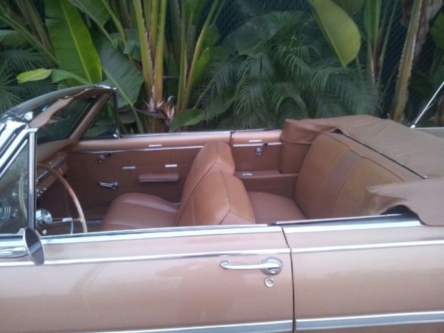 1963 Gold Chevrolet Nova Convertible