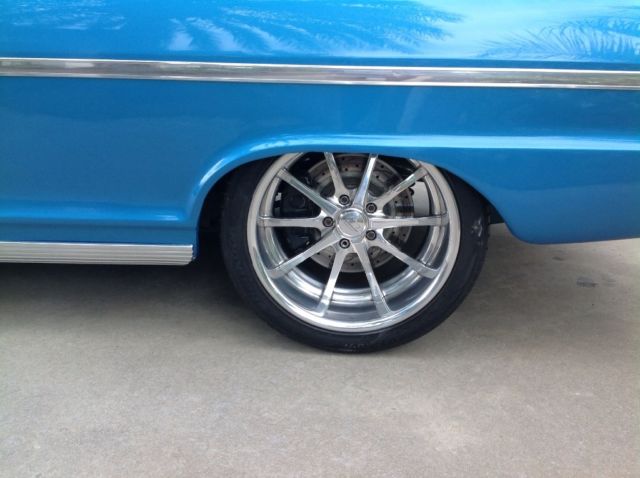 1963 Blue Chevrolet Nova Coupe