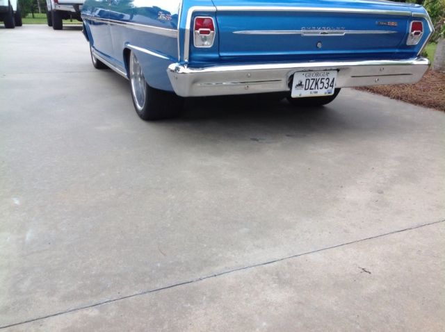 1963 Blue Chevrolet Nova Coupe