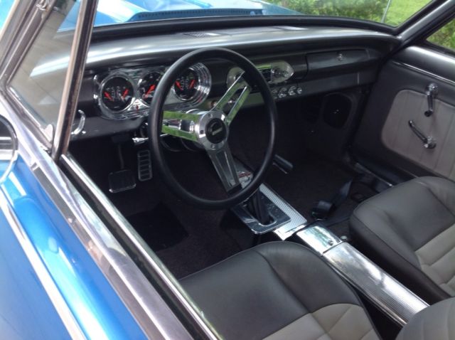 1963 Blue Chevrolet Nova Coupe