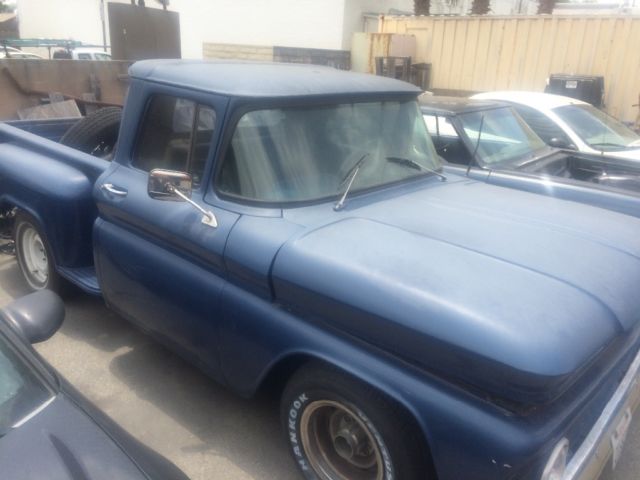 1963 Blue Chevrolet C-10 Standard Cab Pickup