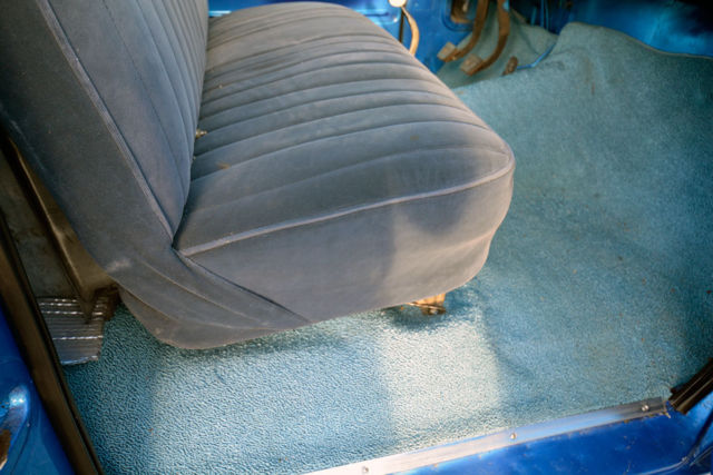 1963 Blue Chevrolet C-10 Standard Cab Pickup