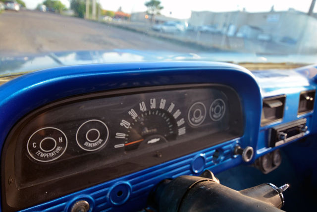 1963 Blue Chevrolet C-10 Standard Cab Pickup