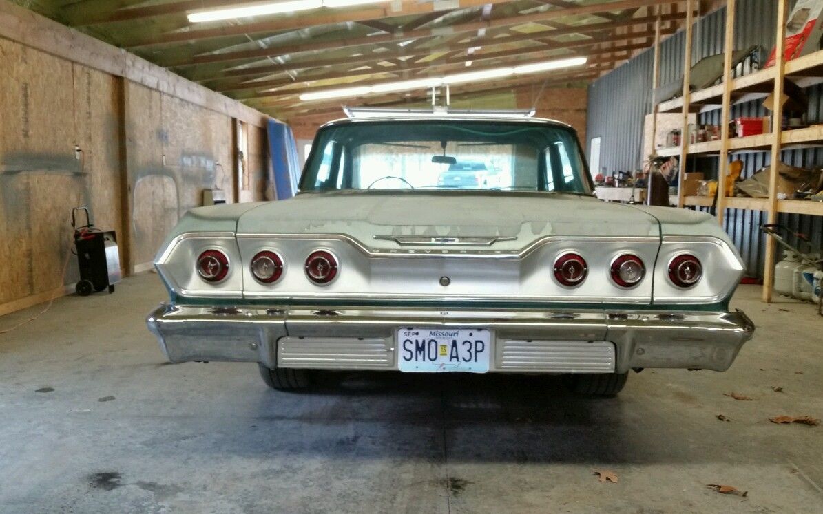 1963 Blue Chevrolet Impala