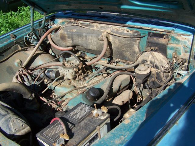1963 Blue Chrysler 300 Series Convertible