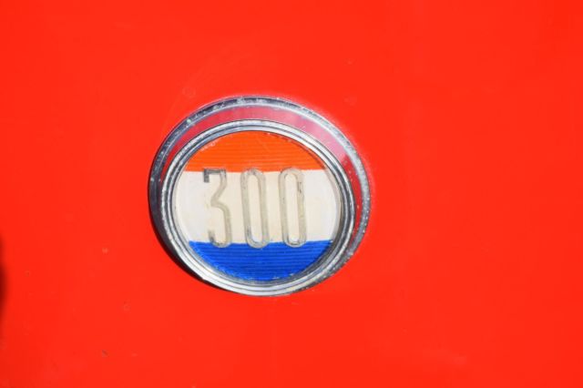 1963 Red Chrysler 300 Series Convertible