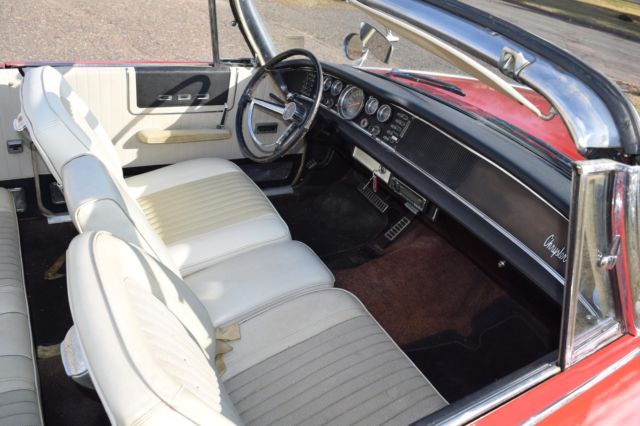 1963 Red Chrysler 300 Series Convertible