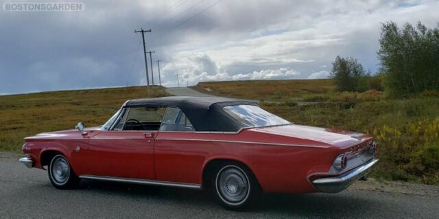 1963 Red Chrysler 300 Series 2 Door Convertible Convertible