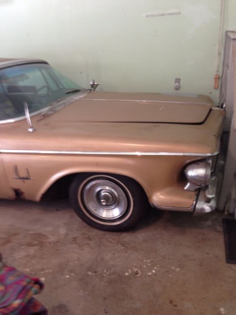 1963 Gold Chrysler Imperial Convertible