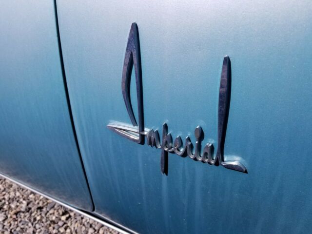 1963 Teal Chrysler Imperial Coupe