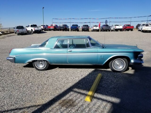 1963 Teal Chrysler Imperial Coupe