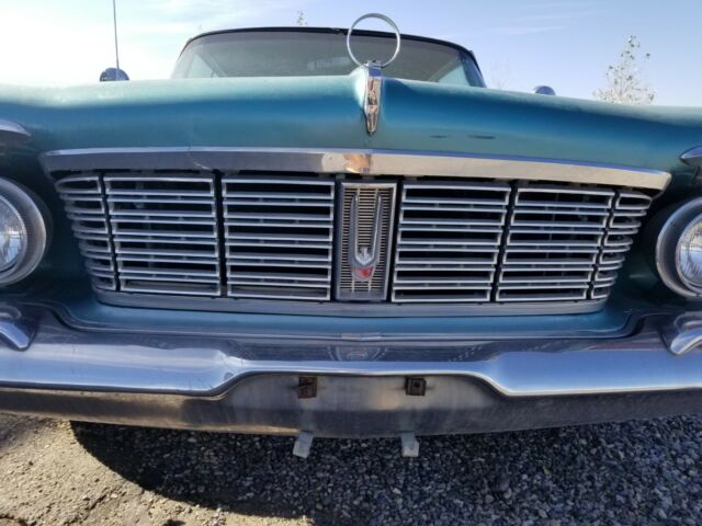 1963 Teal Chrysler Imperial Coupe