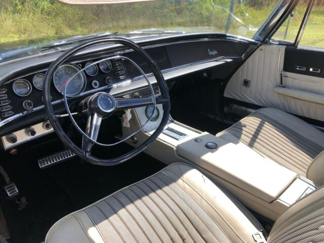 1963 Black Chrysler 300 Series Convertible