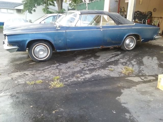 1963 Blue Chrysler Other Convertible