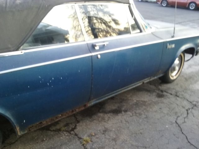 1963 Blue Chrysler Other Convertible