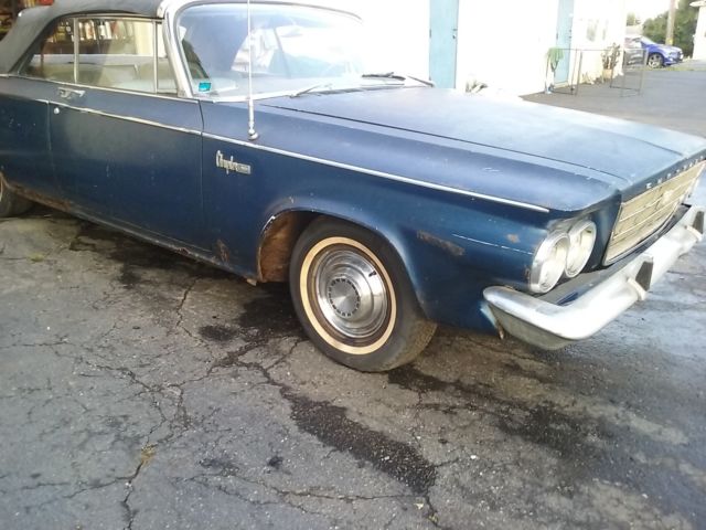 1963 Blue Chrysler Other Convertible