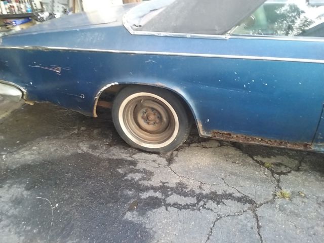 1963 Blue Chrysler Other Convertible